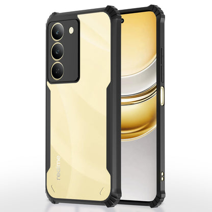 Realme Narzo 80x/P3x/14X 5G Clear phone cover in black by Pikkme