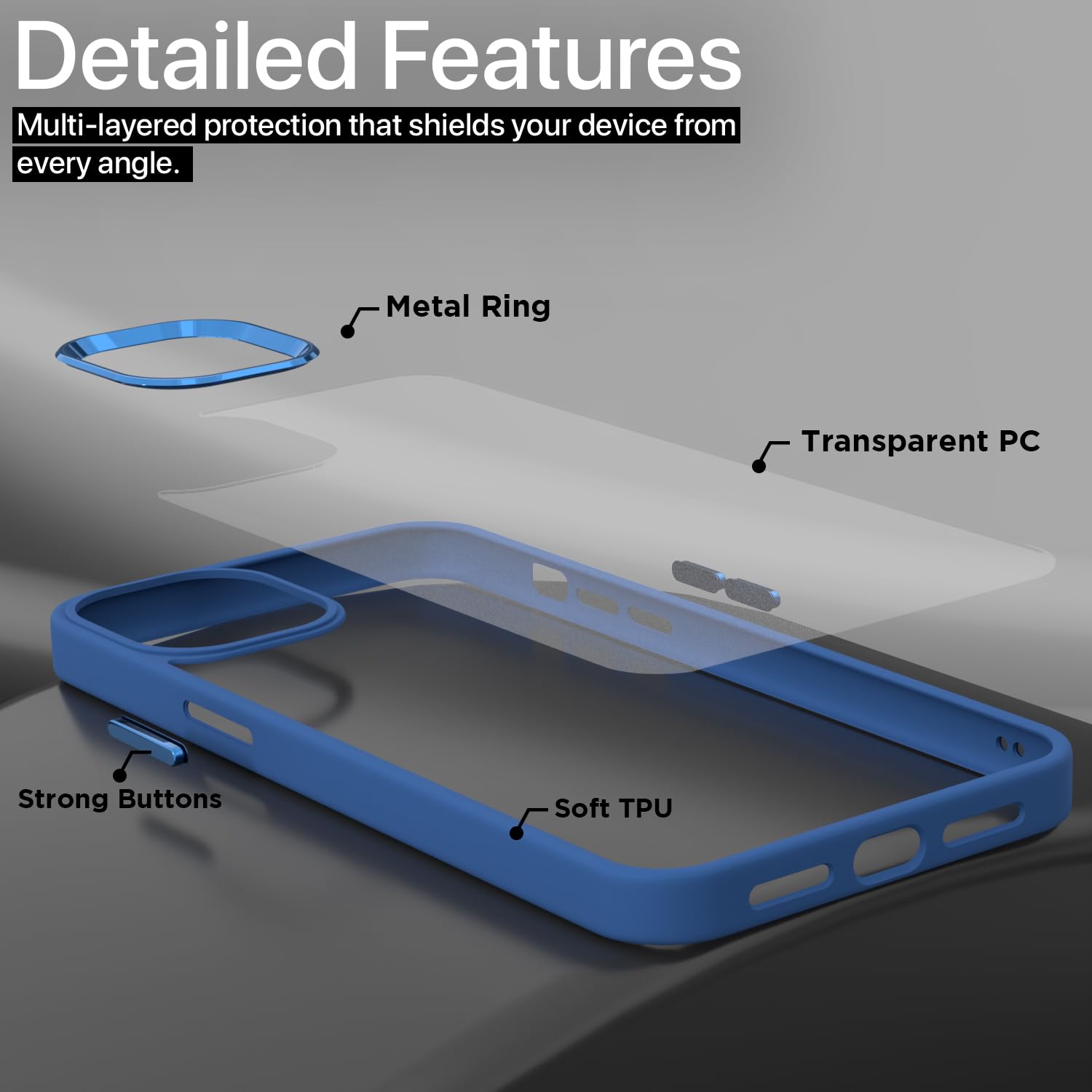 Pikkme iPhone 11 Chrome indigo back cover – photo 3