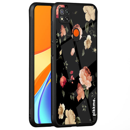 Pikkme Redmi 10A/9, Poco C31 Flower mobile cover