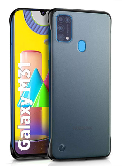 Pikkme Samsung M31 Frameless black phone cover