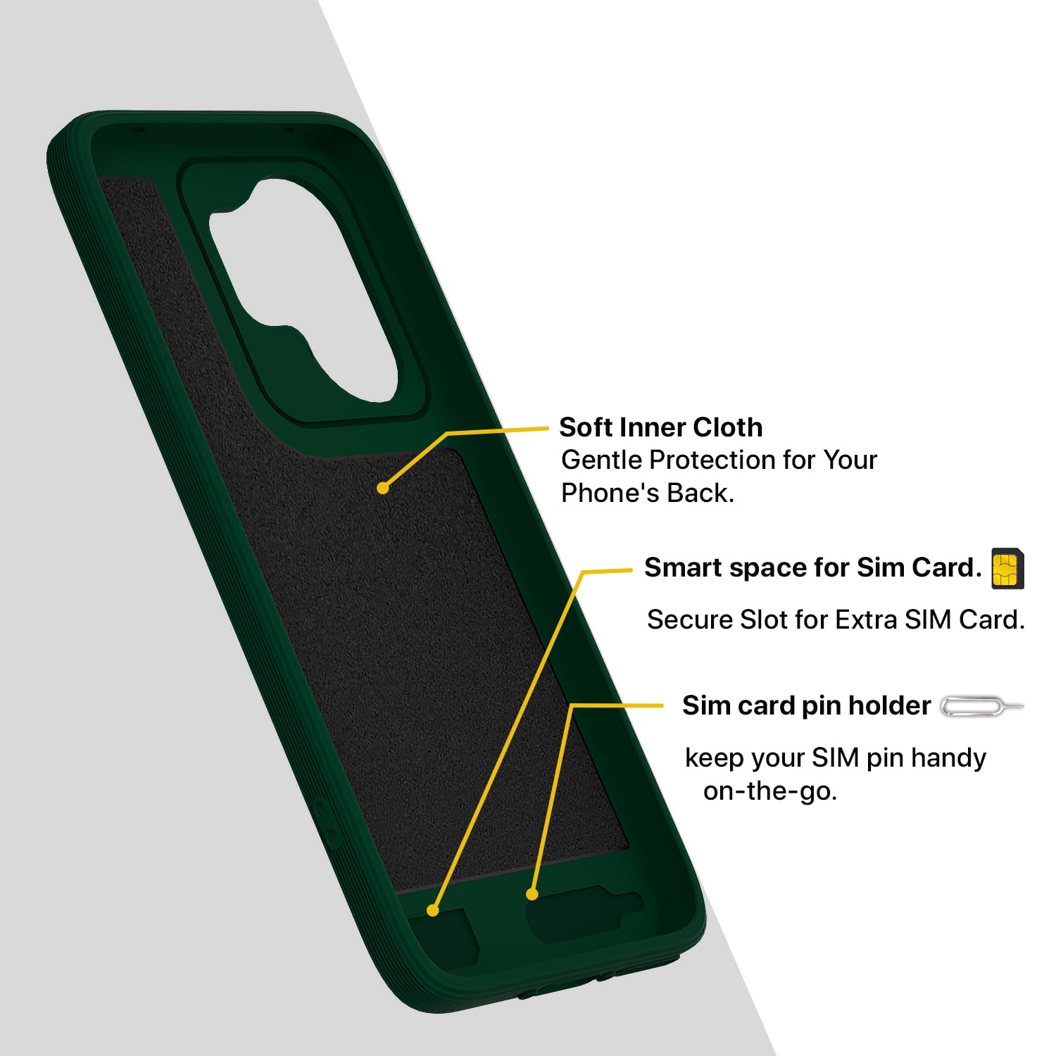 Vivo V60/V60e 5G/T4 Pro phone cover in green by Pikkme – photo 6