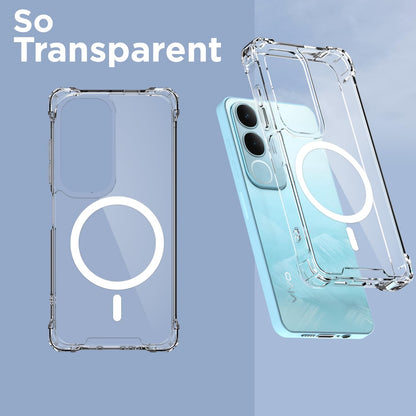 Pikkme transparent mag-safe MagSafe mobile cover for Vivo Y29/Y19s 5G – photo 2
