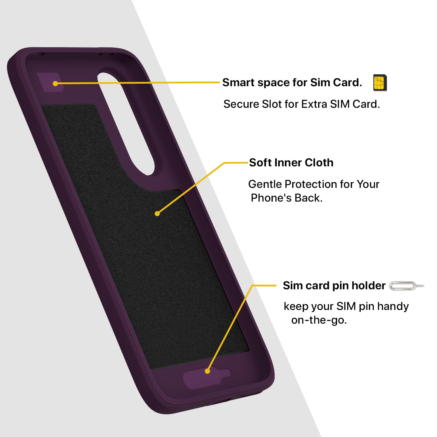 Vivo V70 FE 5G MagSafe phone cover in purple by Pikkme – photo 6