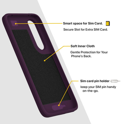 Vivo V70 FE 5G MagSafe phone cover in purple by Pikkme – photo 6