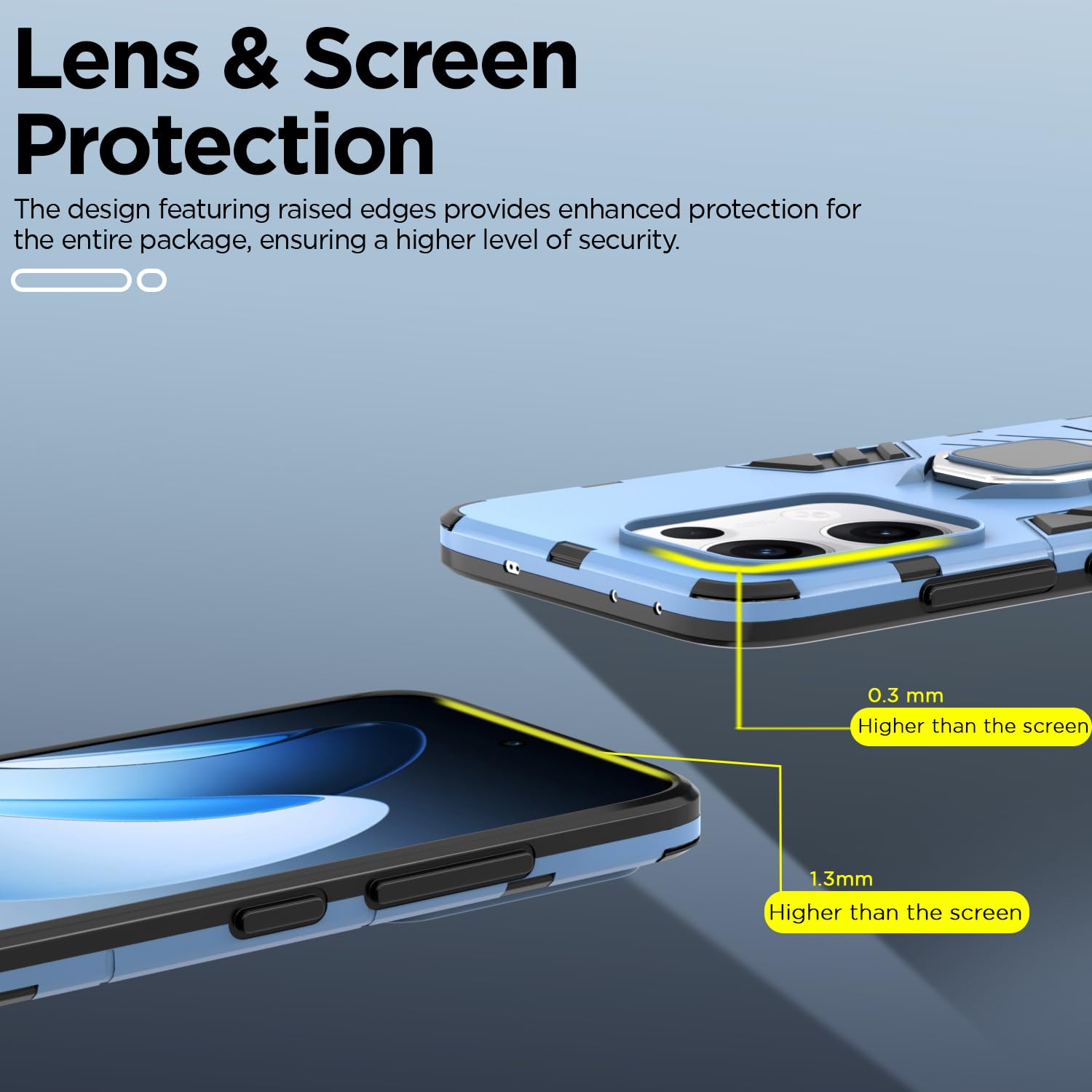 Blue mobile cover for Oppo Reno 13 5G – Pikkme – photo 2