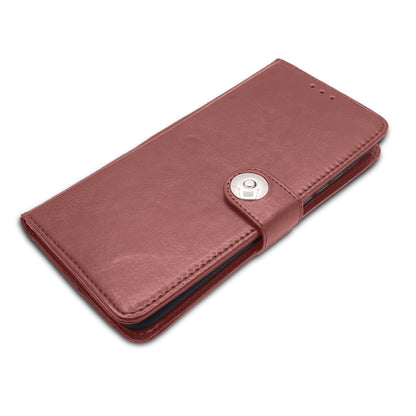 Pikkme Vivo Y03 4G Button Flip Cover (Brown)