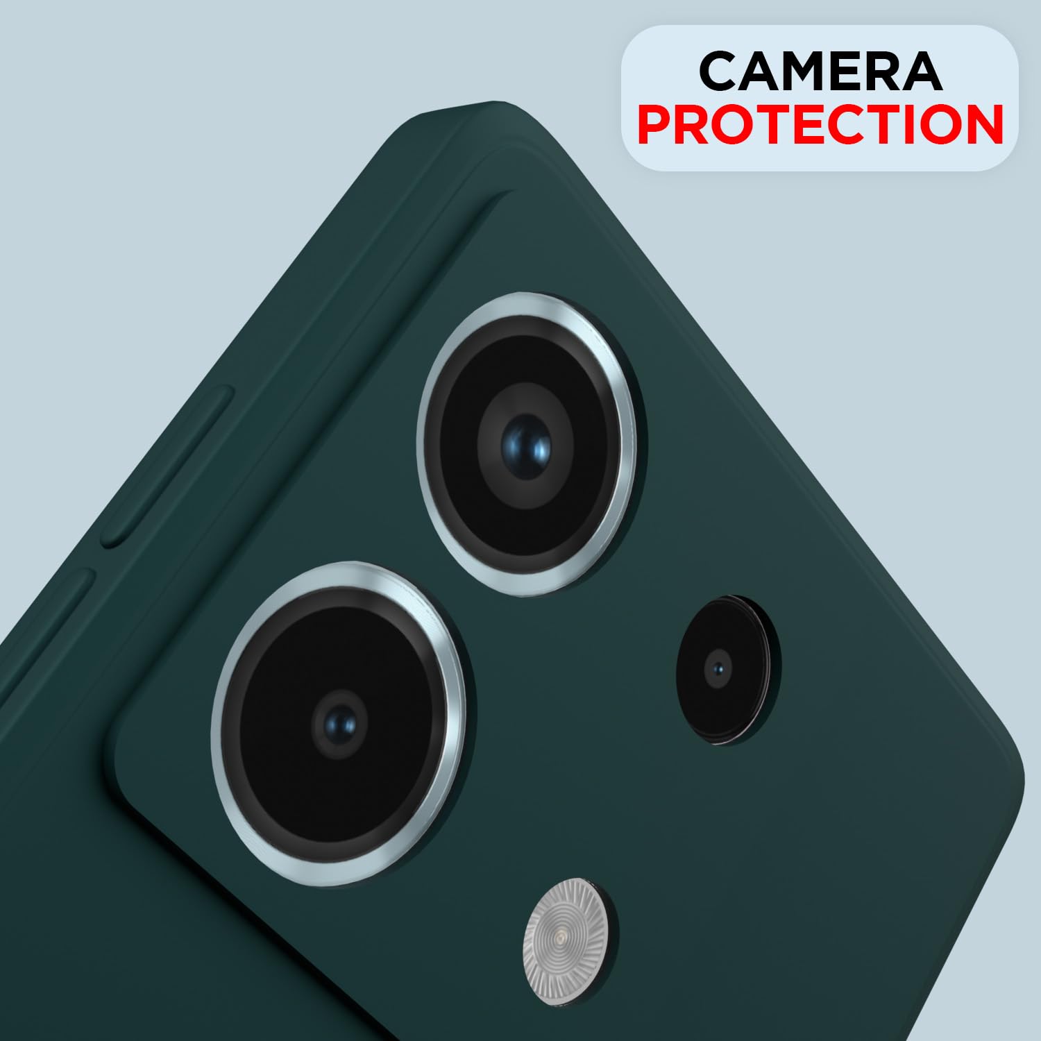 Pikkme Redmi Note 13 Pro 5G green mobile back cover – photo 5