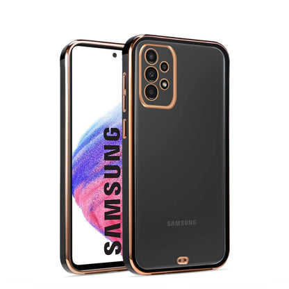 Samsung A53 5G Chrome phone cover in black by Pikkme