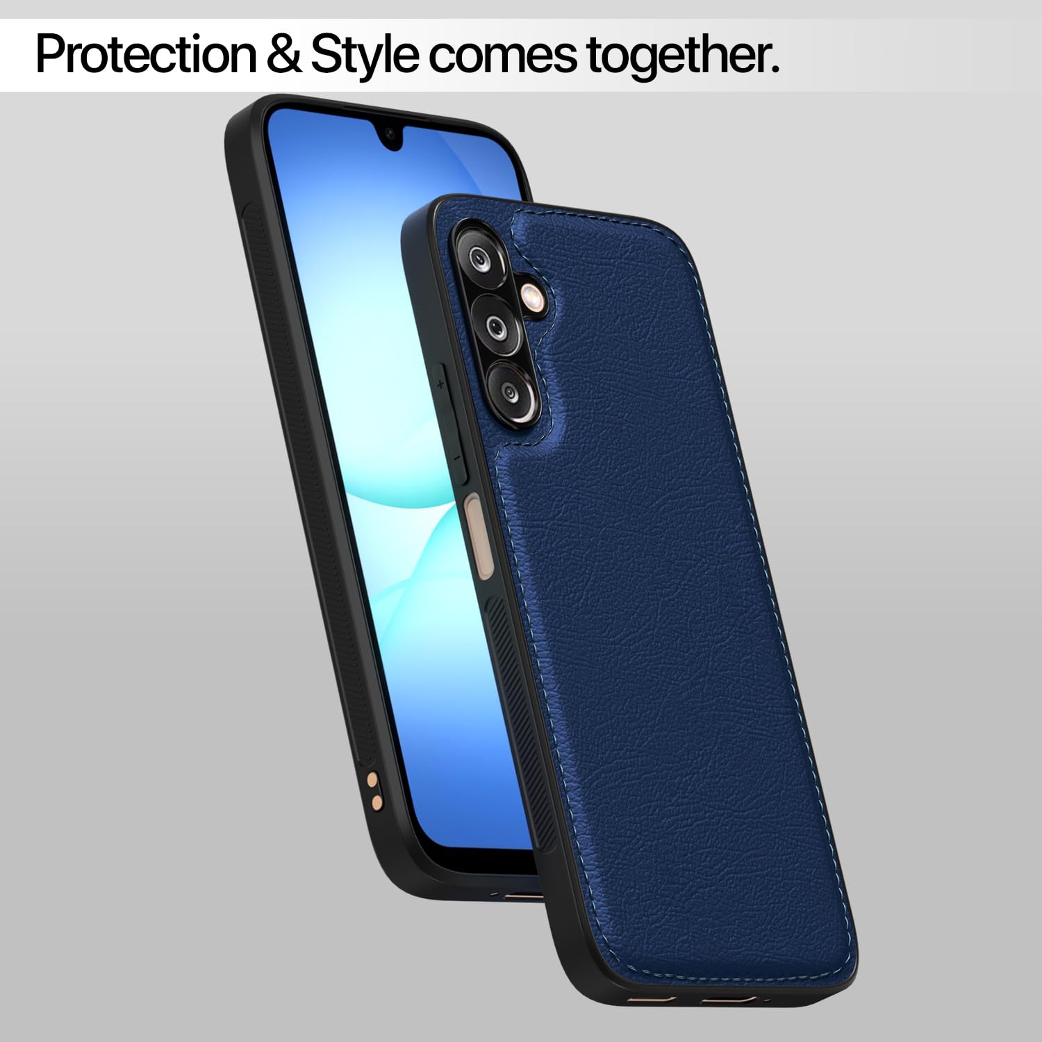 Blue back cover for Samsung M36 5G – Pikkme – photo 7