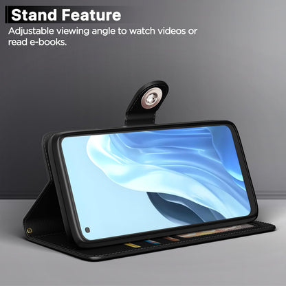 Black Button flip case for Oppo A78 4G – Pikkme – photo 3