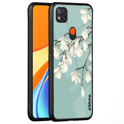 Pikkme Redmi 10A/9, Poco C31 Flower mobile cover