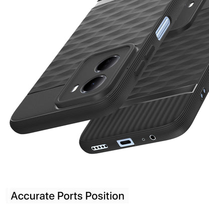 Black Silicone phone cover for Redmi 15A 5G – Pikkme – photo 4