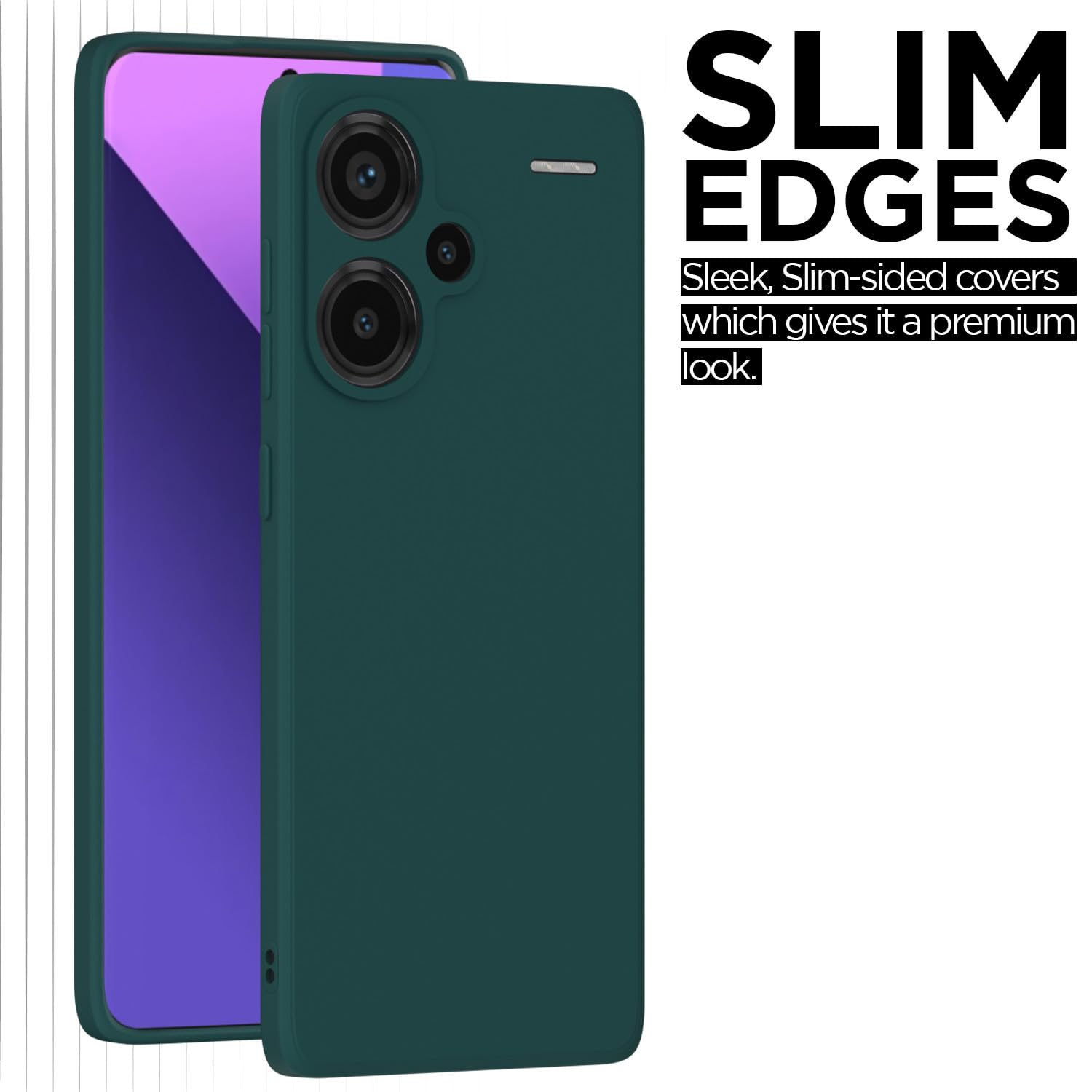 Green Matte back cover for Redmi Note 13 Pro Plus 5G – Pikkme – photo 7