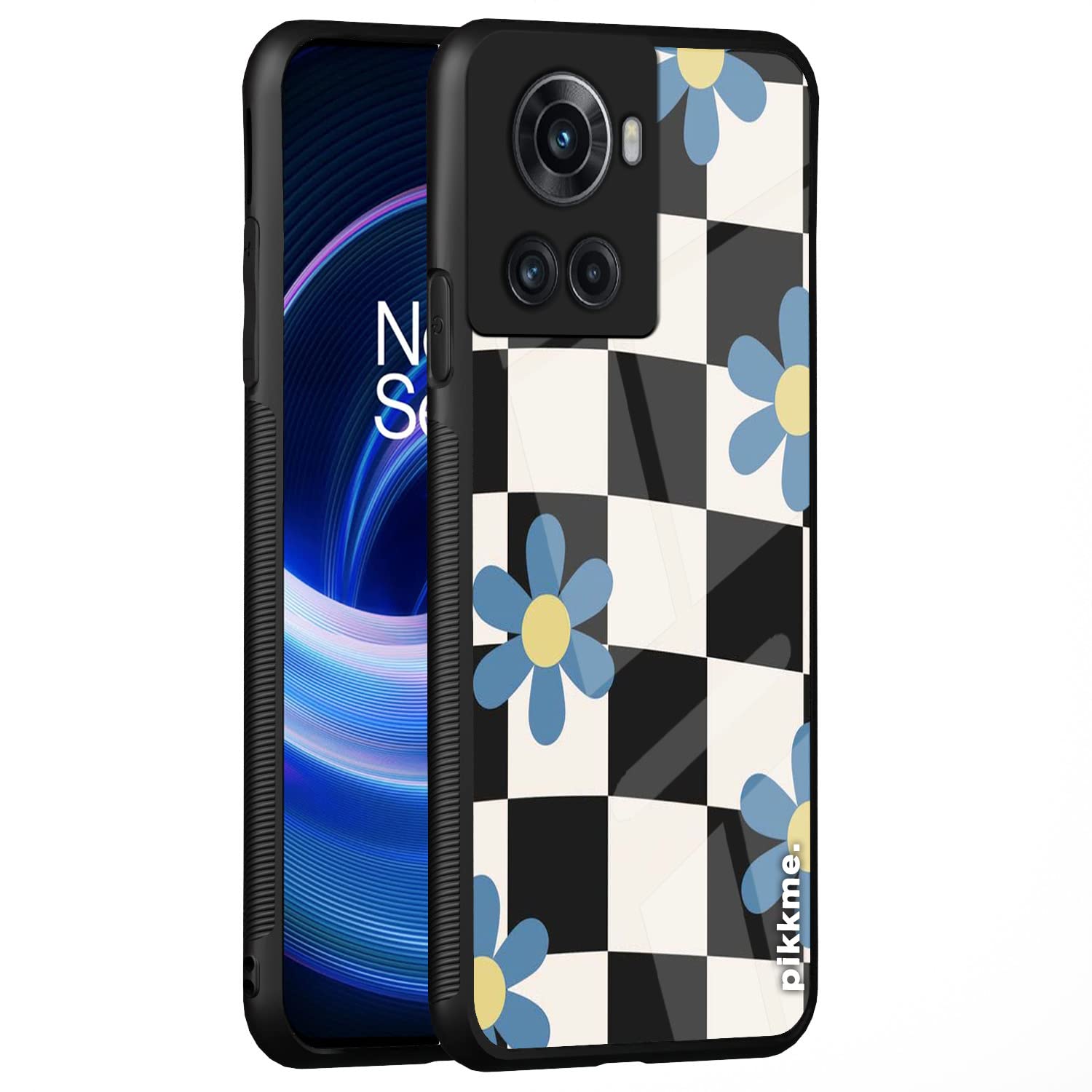 Pikkme OnePlus 10R Flower mobile back cover