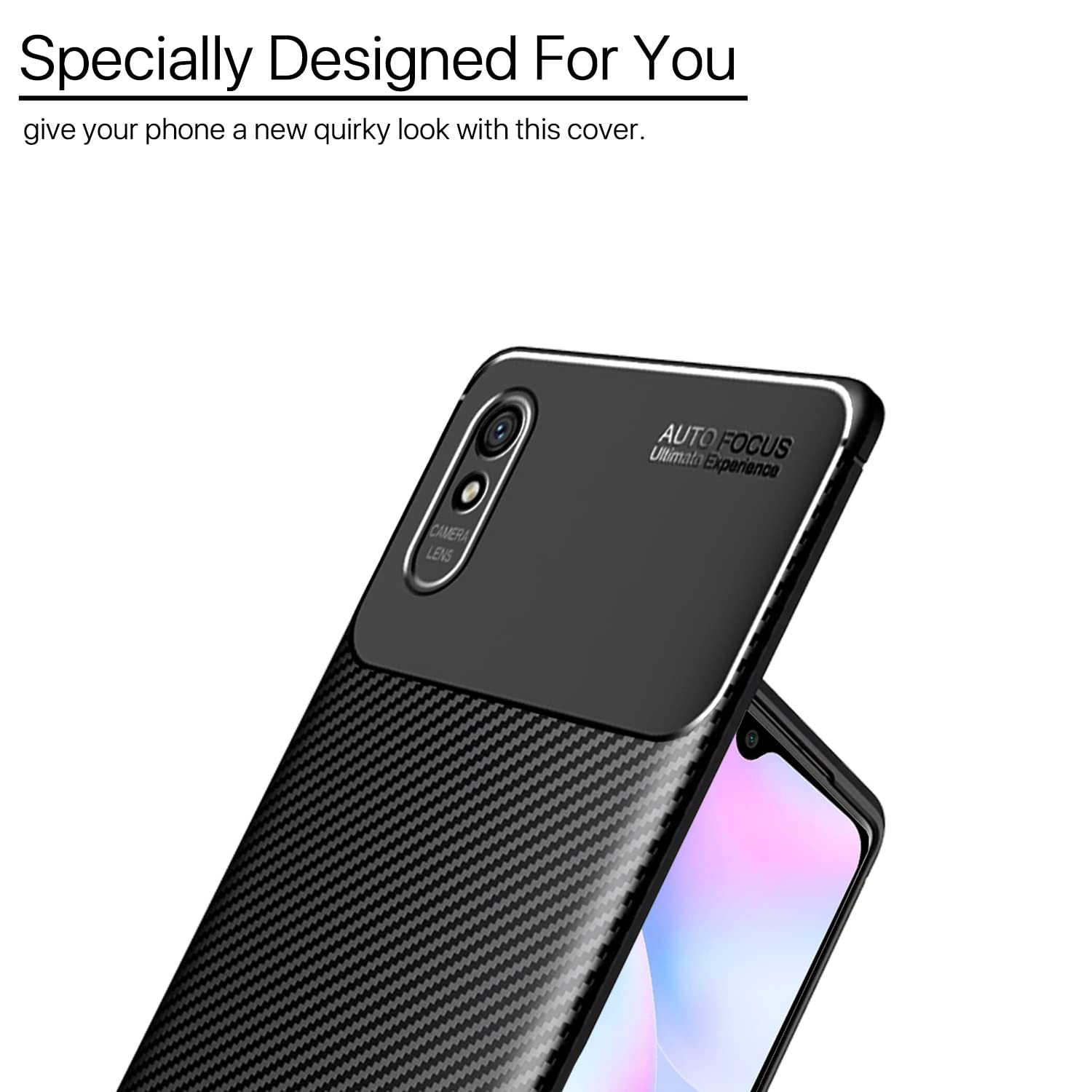Pikkme black Carbon phone cover for Redmi 9A/9i/9A Sport – photo 6