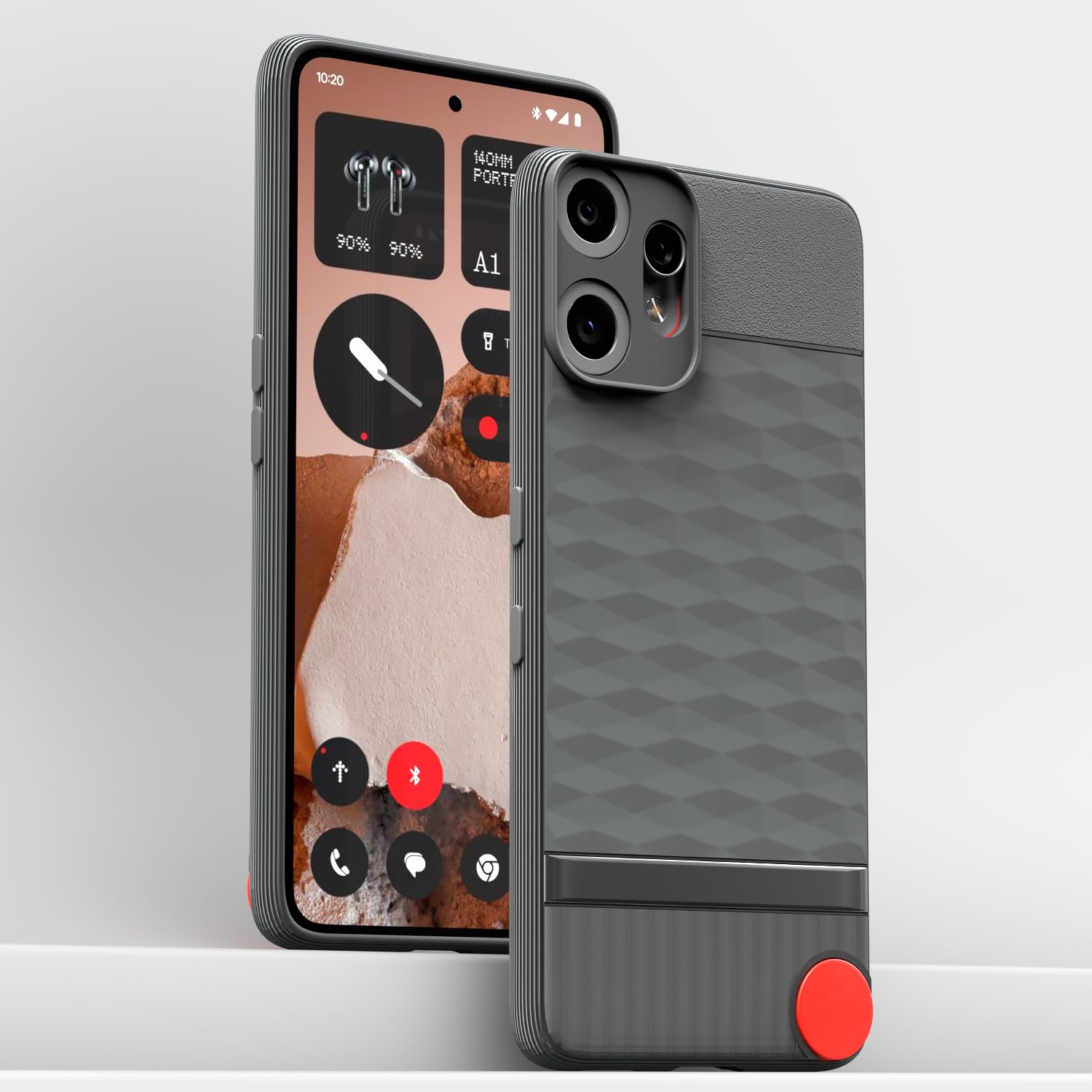 Pikkme CMF by Nothing Phone 2 Pro 5G Gencase Back Cover (Grey)