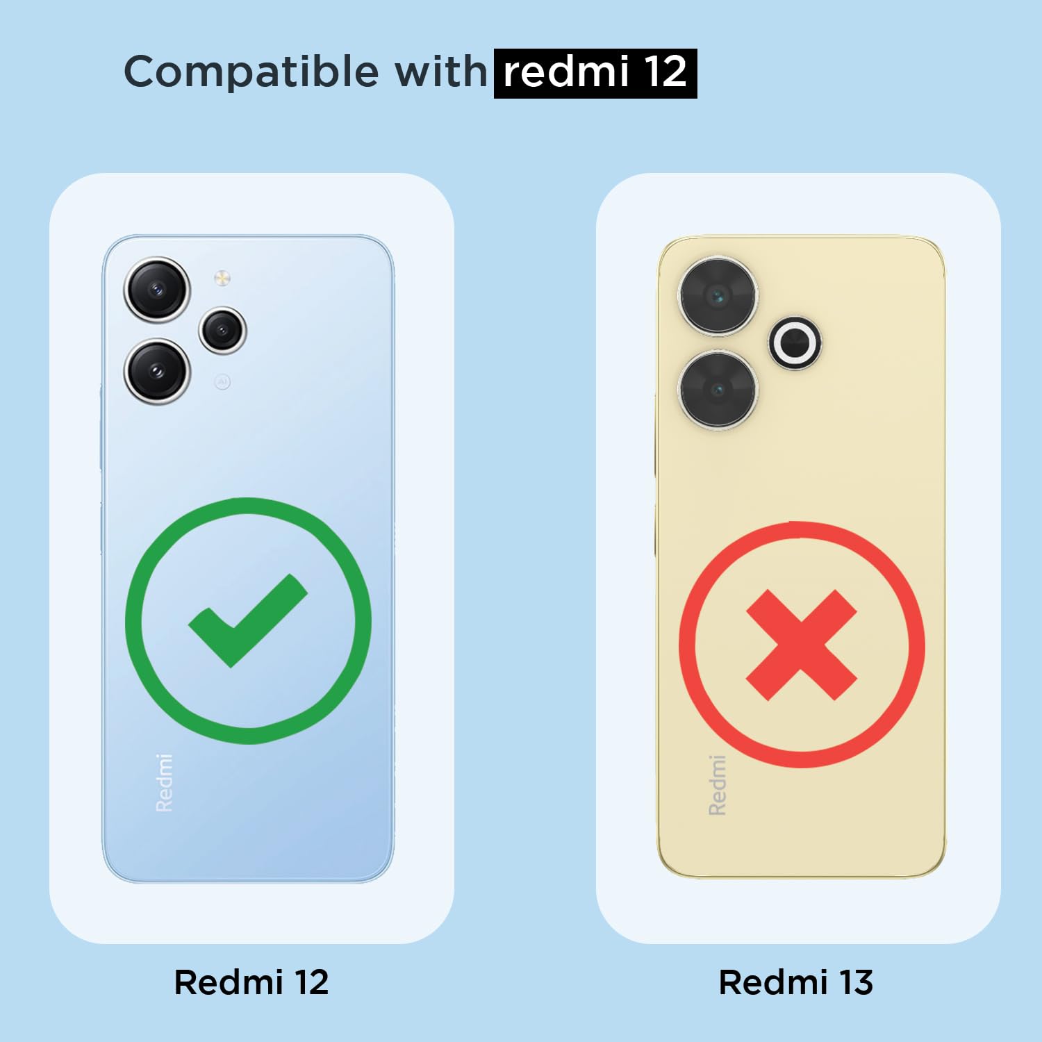 Pikkme transparent mag-safe MagSafe back cover for Redmi 12/Poco M6 Pro 5G – photo 4