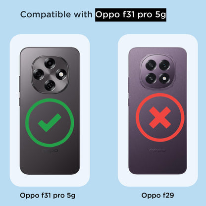 Pikkme transparent mag-safe phone cover for Oppo F31 Pro 5G – photo 4