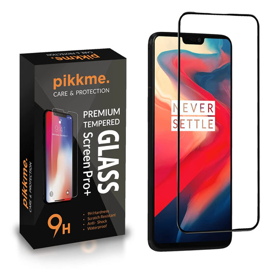 Pikkme OnePlus 6 Tempered Glass