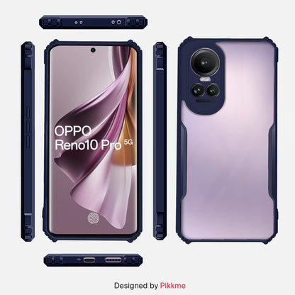 Pikkme Oppo Reno 10 Pro 5G Eagle Back Cover (Blue)