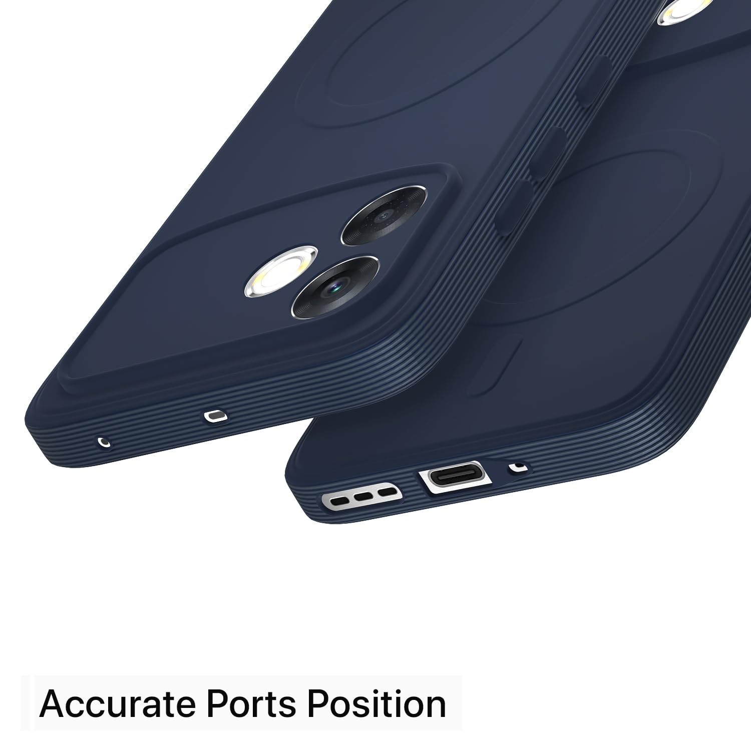 Pikkme Oppo F33 Pro 5G blue back cover – photo 4