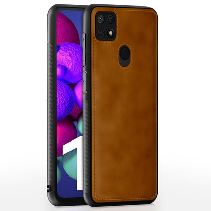 Redmi 10/10 Power mobile back cover in brown by Pikkme