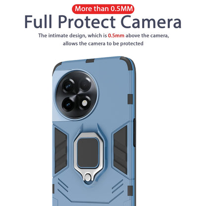 Pikkme OnePlus 11R 5G D5 Tough Armor Back Cover | Blue