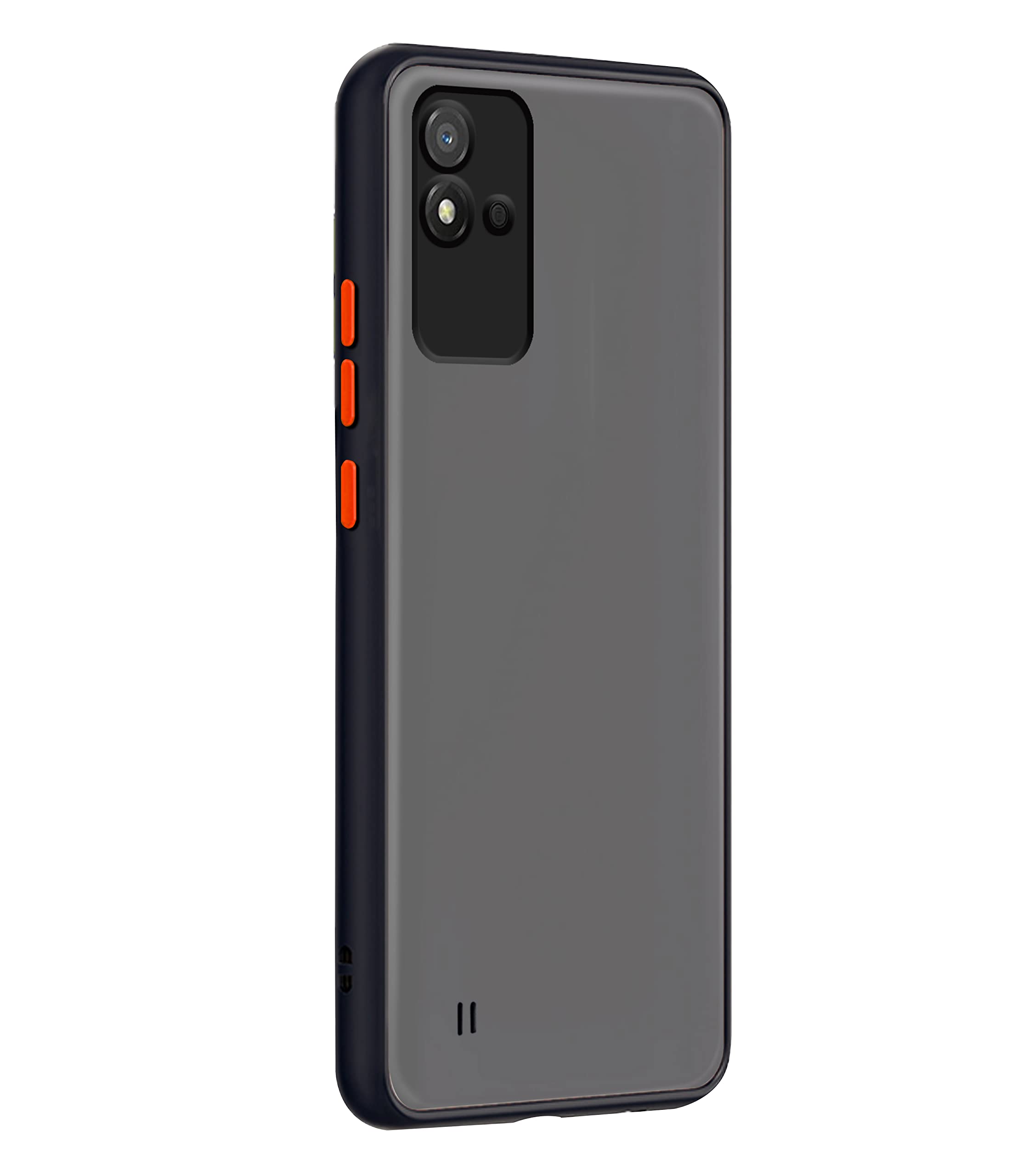 Realme Narzo 50i phone cover in black by Pikkme – photo 6