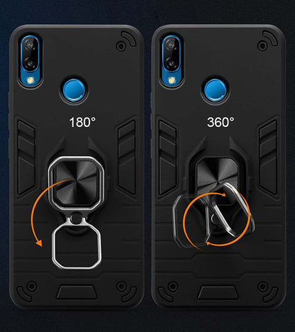 Black D5 Tough Armor phone cover for Honor P20 Lite – Pikkme – photo 3