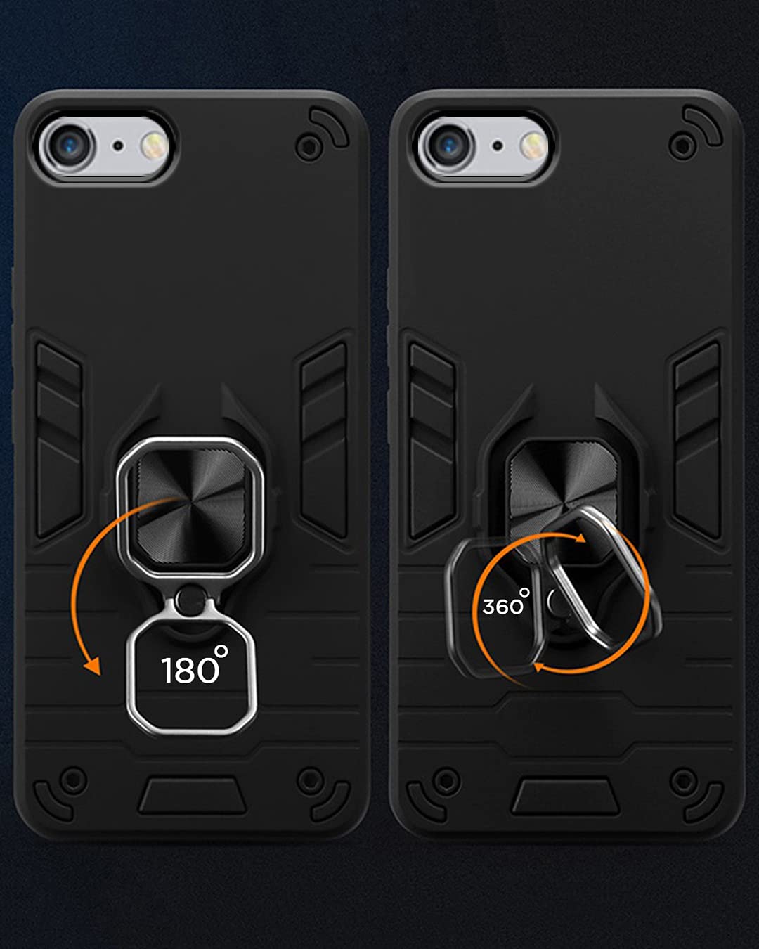 Pikkme iPhone 6 Plus, iPhone 6 Plus black mobile back cover – photo 3