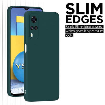 Pikkme Vivo Y31 / Y51A / Y51 / Y51i  Soft Matte Silicone Shockproof Case (Green)