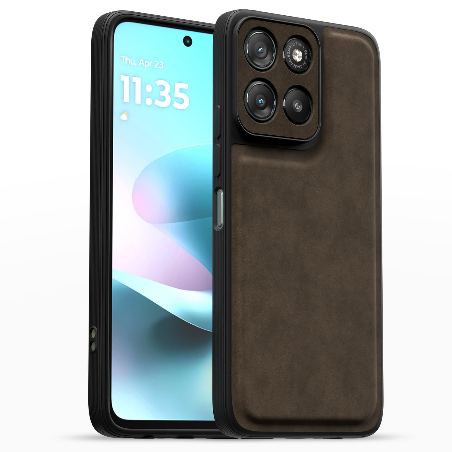 Moto G67 Power/G57 Power 5G phone cover in coffee by Pikkme