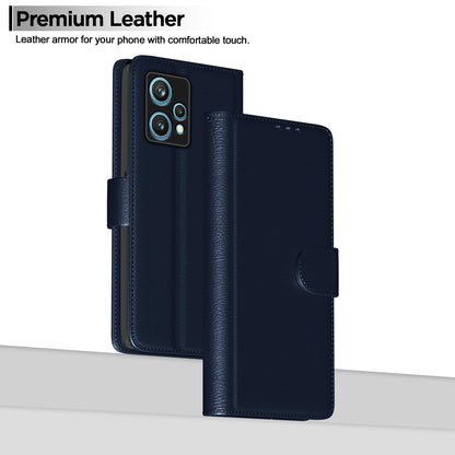 Realme 9 Pro Plus 5G Wallet flip case in blue by Pikkme – photo 2