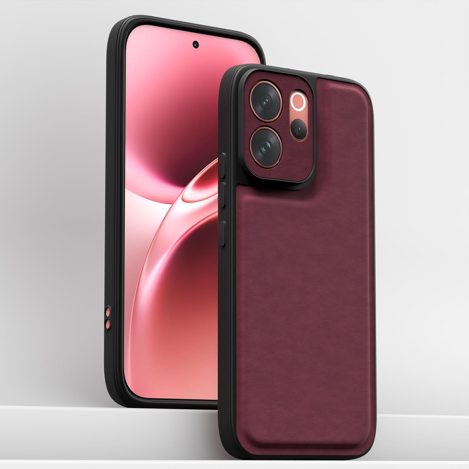 Vivo V70 5G back cover in purple by Pikkme – photo 2