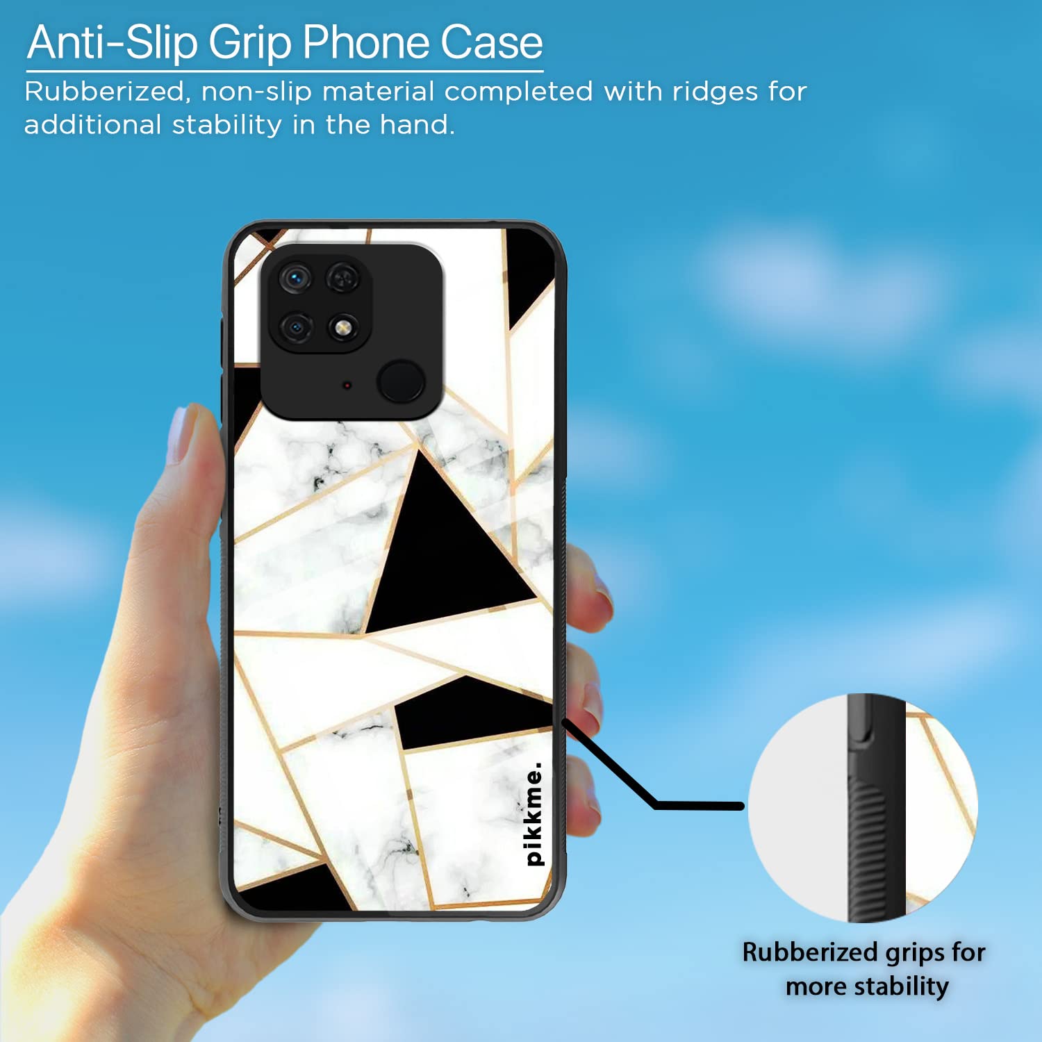 Redmi 10/10 Power Hybrid mobile back cover by Pikkme – photo 5
