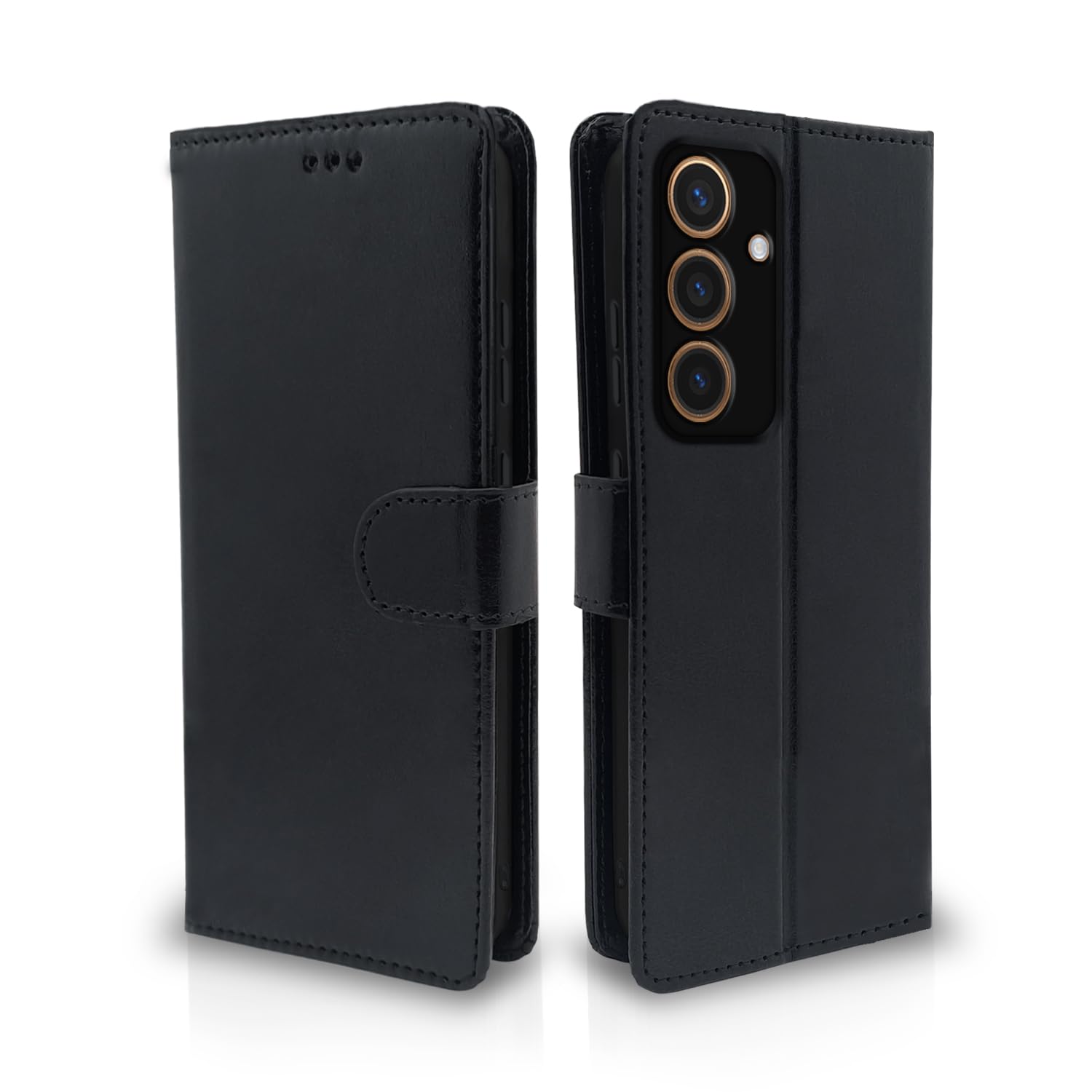 Pikkme Samsung S24 5G Wallet black flip cover