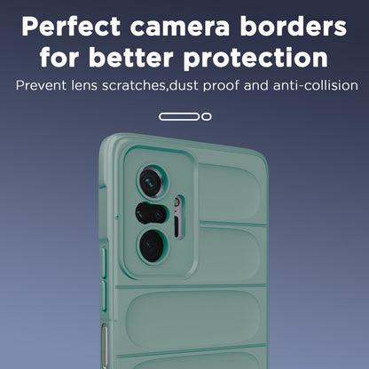 Redmi Note 10 Pro 4G/10 Pro Max Liquid Silicone phone cover in green by Pikkme – photo 7