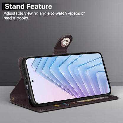 Redmi Note 14 5G flip cover in coffee by Pikkme – photo 3