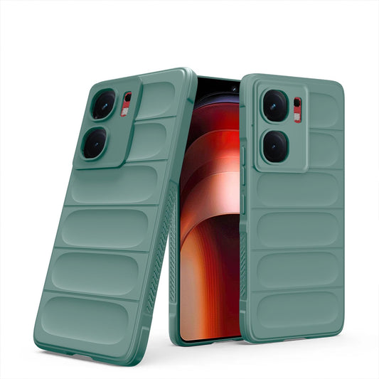 Pikkme iQOO Neo 9 Pro 5G ZigZag Back Cover (Green)