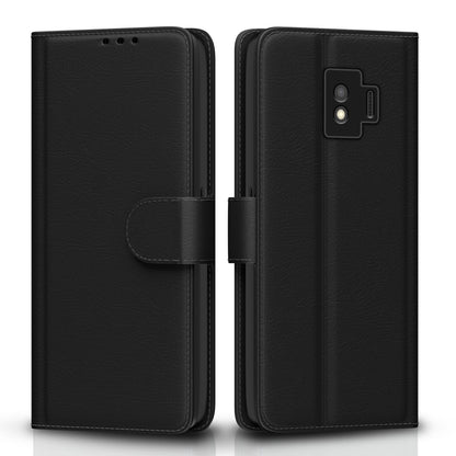 Pikkme black flip case for Samsung J2 Core