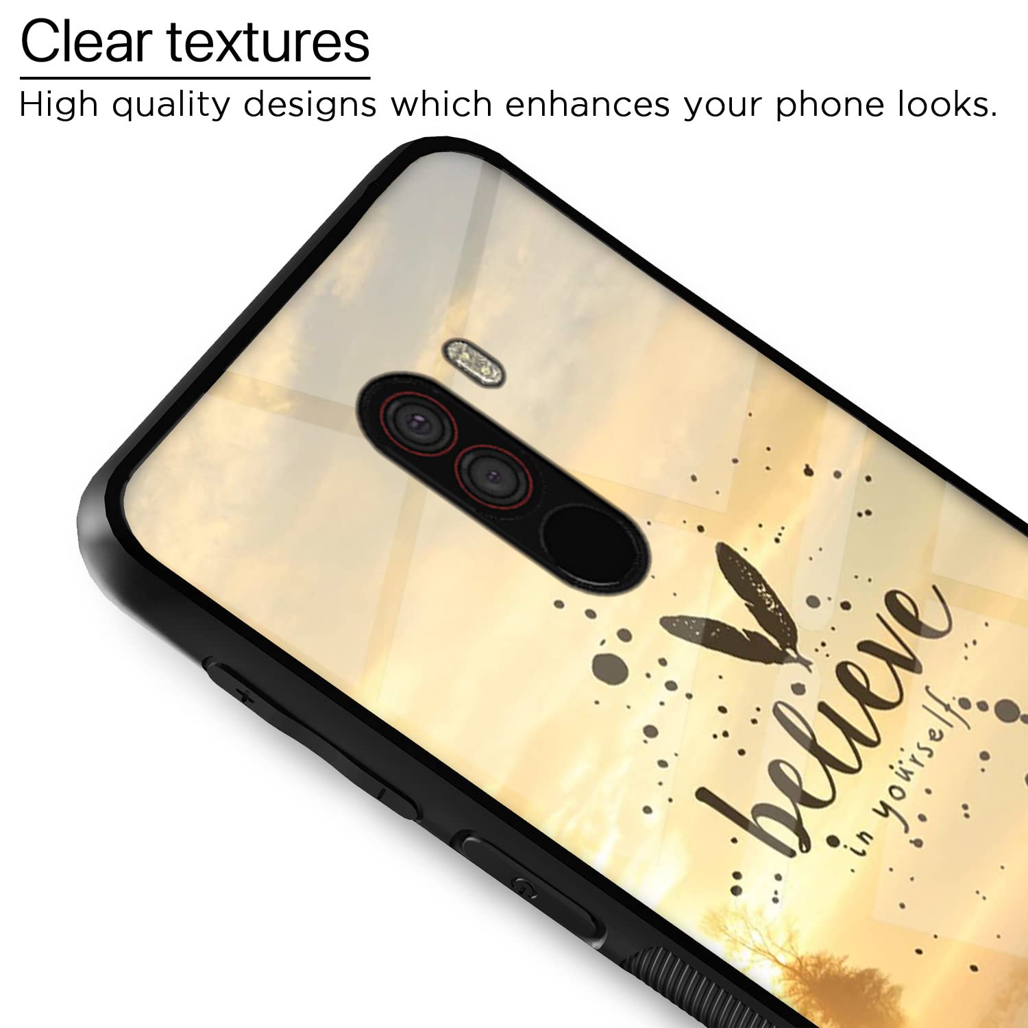 Pikkme Poco F1 Hybrid mobile back cover – photo 4
