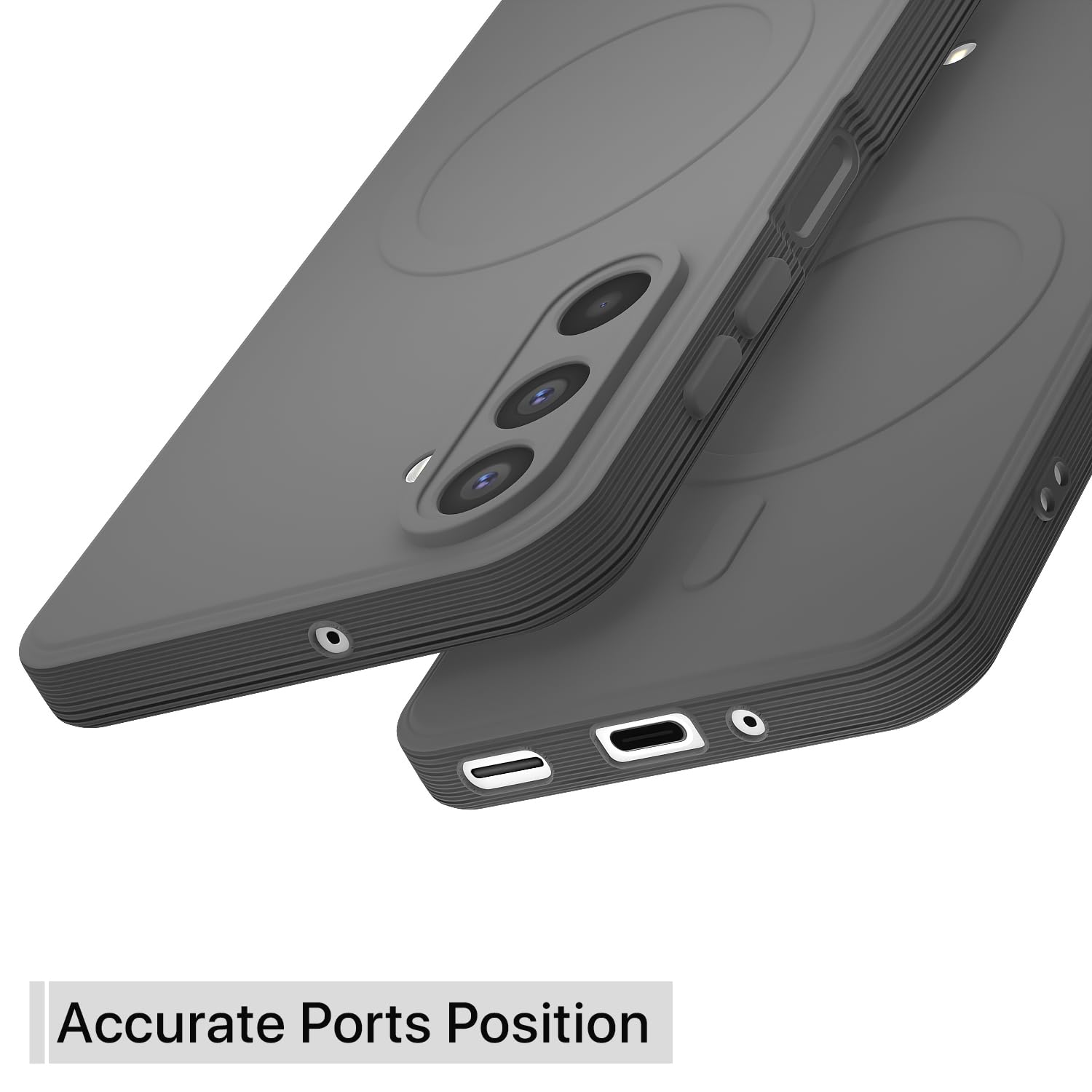 Pikkme Samsung M17/A17/F17 5G grey mobile back cover – photo 4