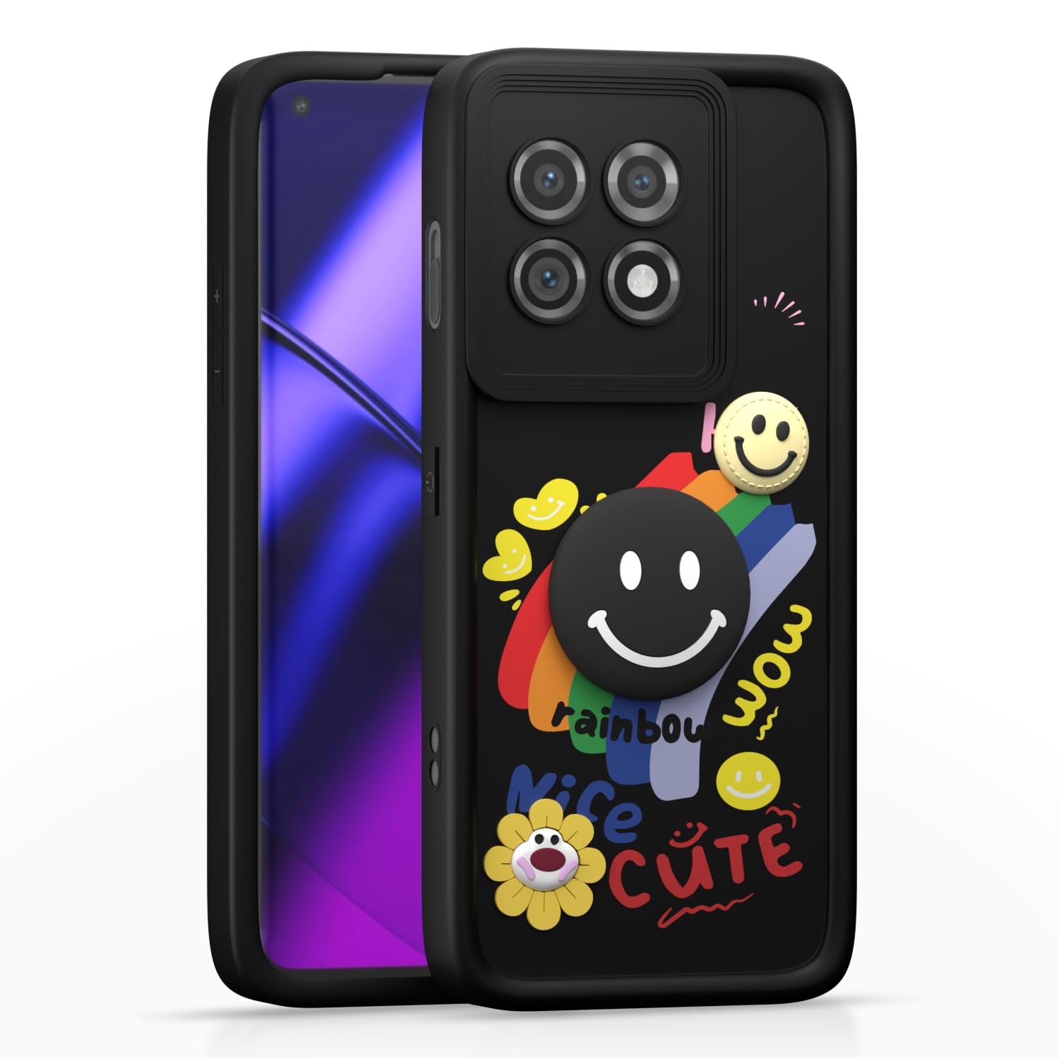OnePlus 11 5G phone cover in black by Pikkme