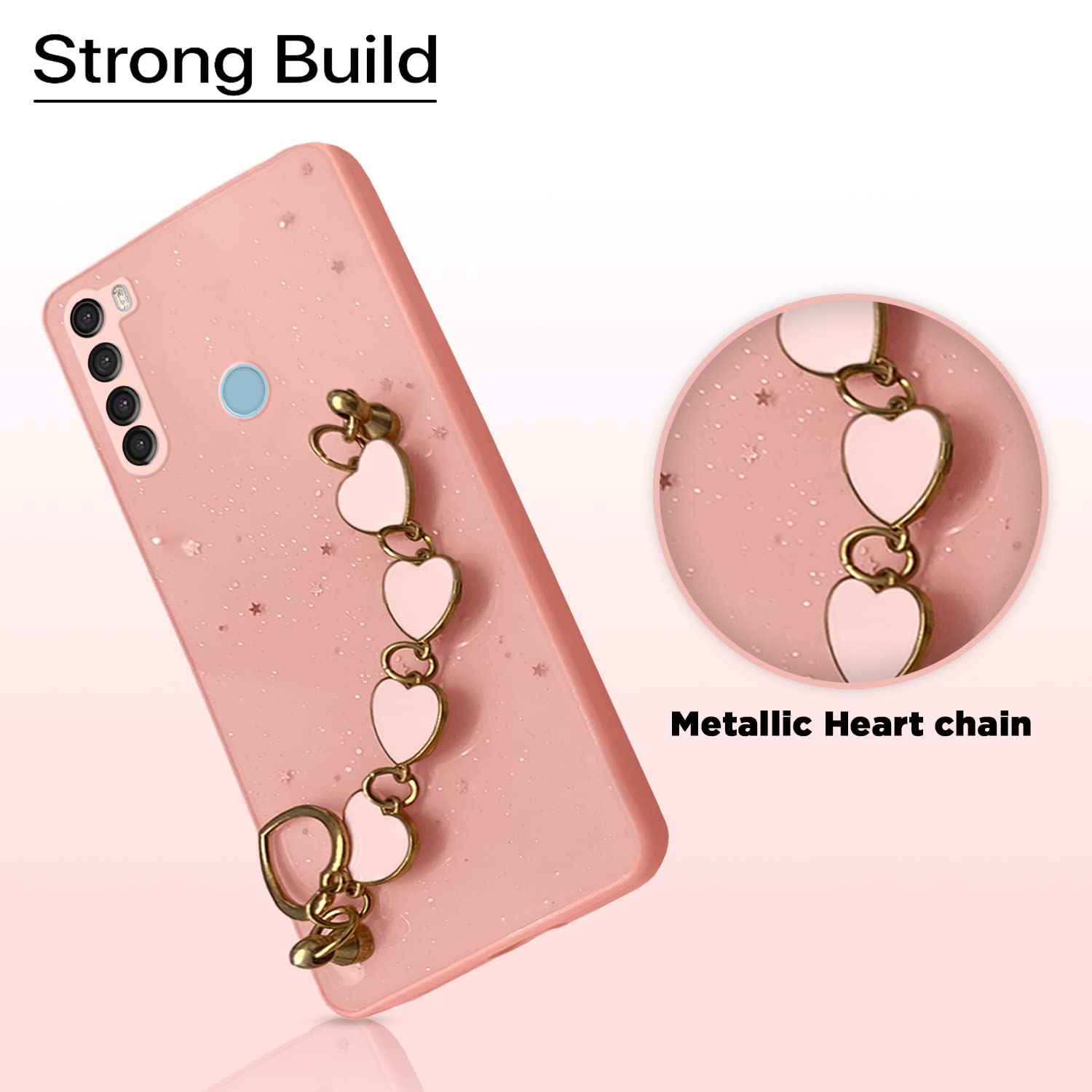 Pikkme Redmi Note 8 pink phone cover – photo 7