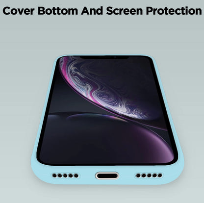 Pikkme iPhone XR Soft Silicone sea blue mobile back cover – photo 5