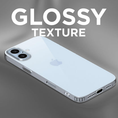 Pikkme iPhone 16 Plus Trans 2 mm Soft TPU Shockproof Back Cover (Transparent)