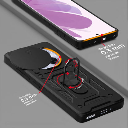 Pikkme black D10 Camera Shield back cover for Oppo Reno 14 Pro 5G – photo 4