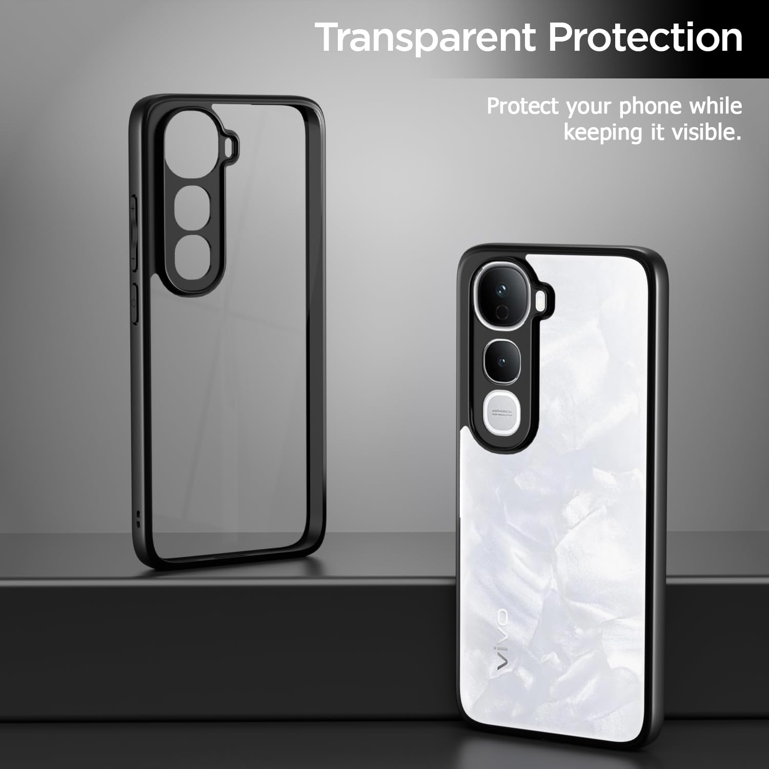 Pikkme black mobile cover for Vivo Y400 5G – photo 2