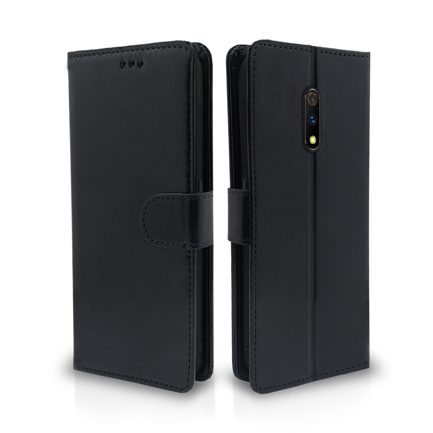 Black mobile flip cover for Oppo K3/Realme X – Pikkme