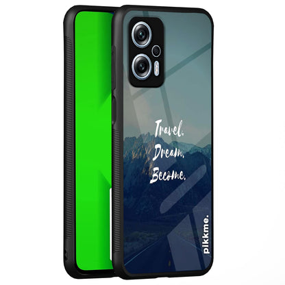 Pikkme Hybrid mobile cover for Redmi K50i 5G